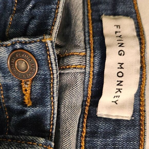 Flying Monkey womens jeans skinny ankle. Size 26. # 848 - Picture 4 of 6